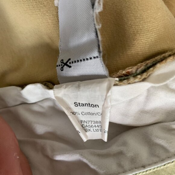 J.Crew Stanton Striped Print Flat Front Casual Shorts - Picture 6 of 11